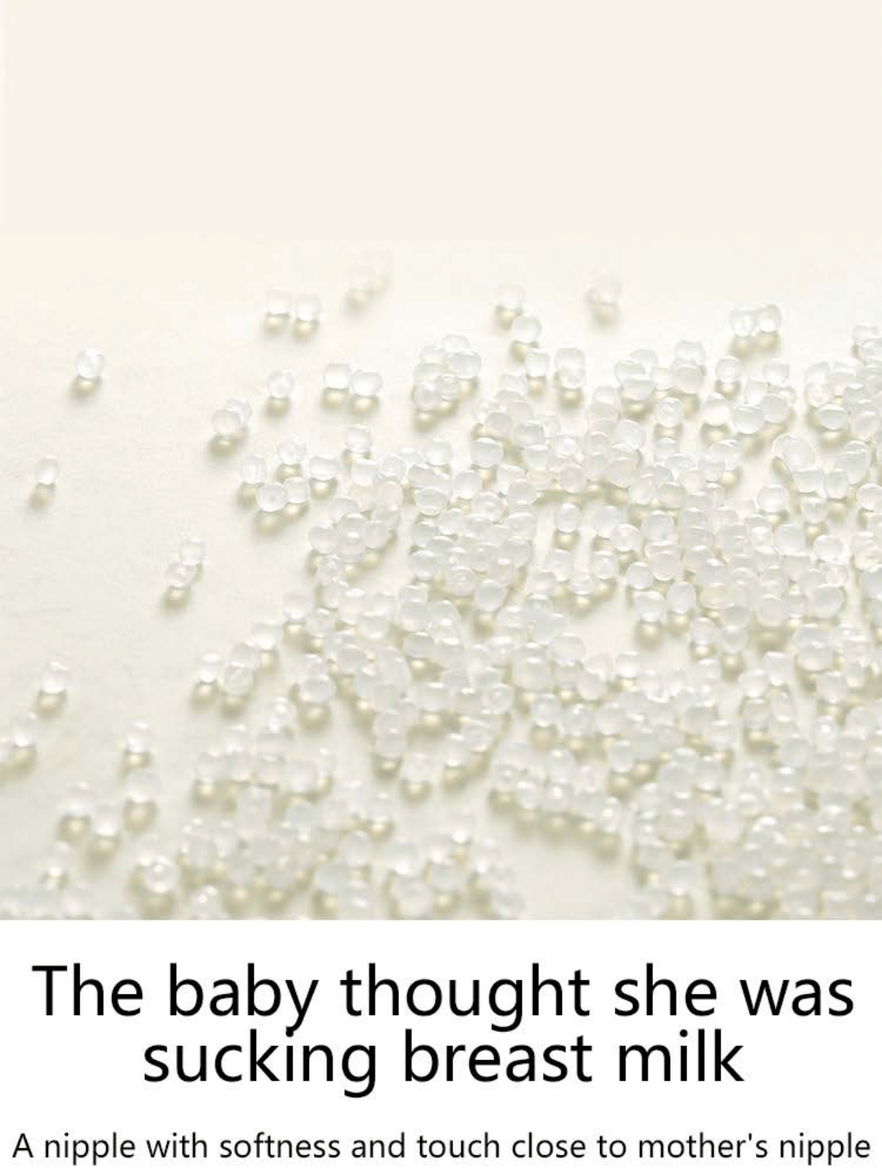 Sucette transparente pour bébé BABYDISE